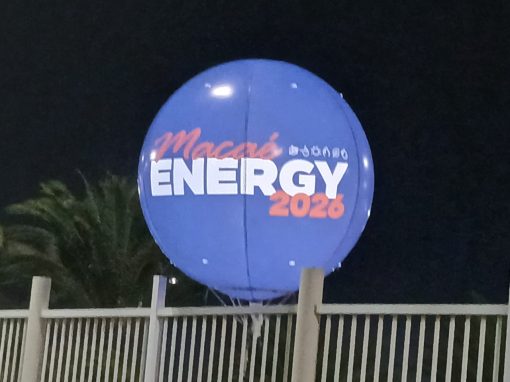 Balão na Torre - Macaé ENERGY 2026